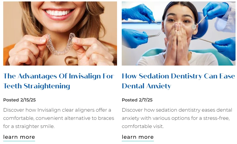 dental blog samples