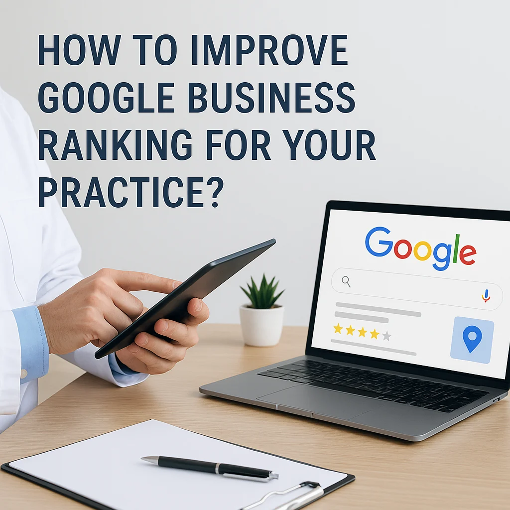 How to Improve Google Business Ranking for Your Practice?