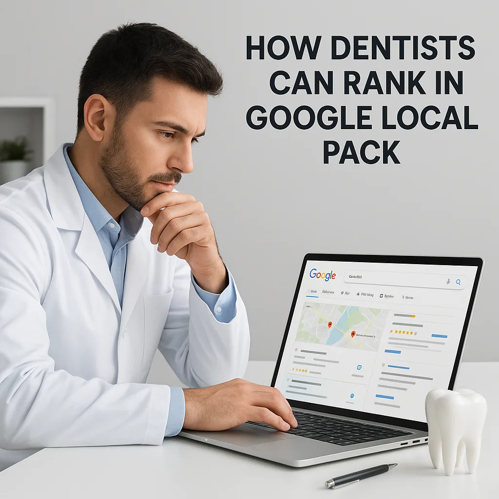 How Dentists Can Rank in Google Local Pack