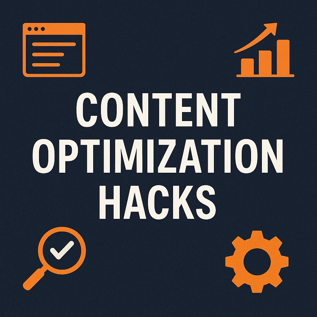 Top Content Optimization Hacks for 2026