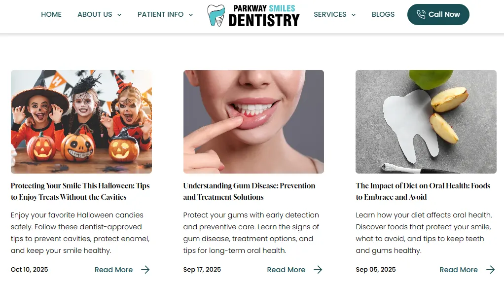 Parkway Smiles blogs