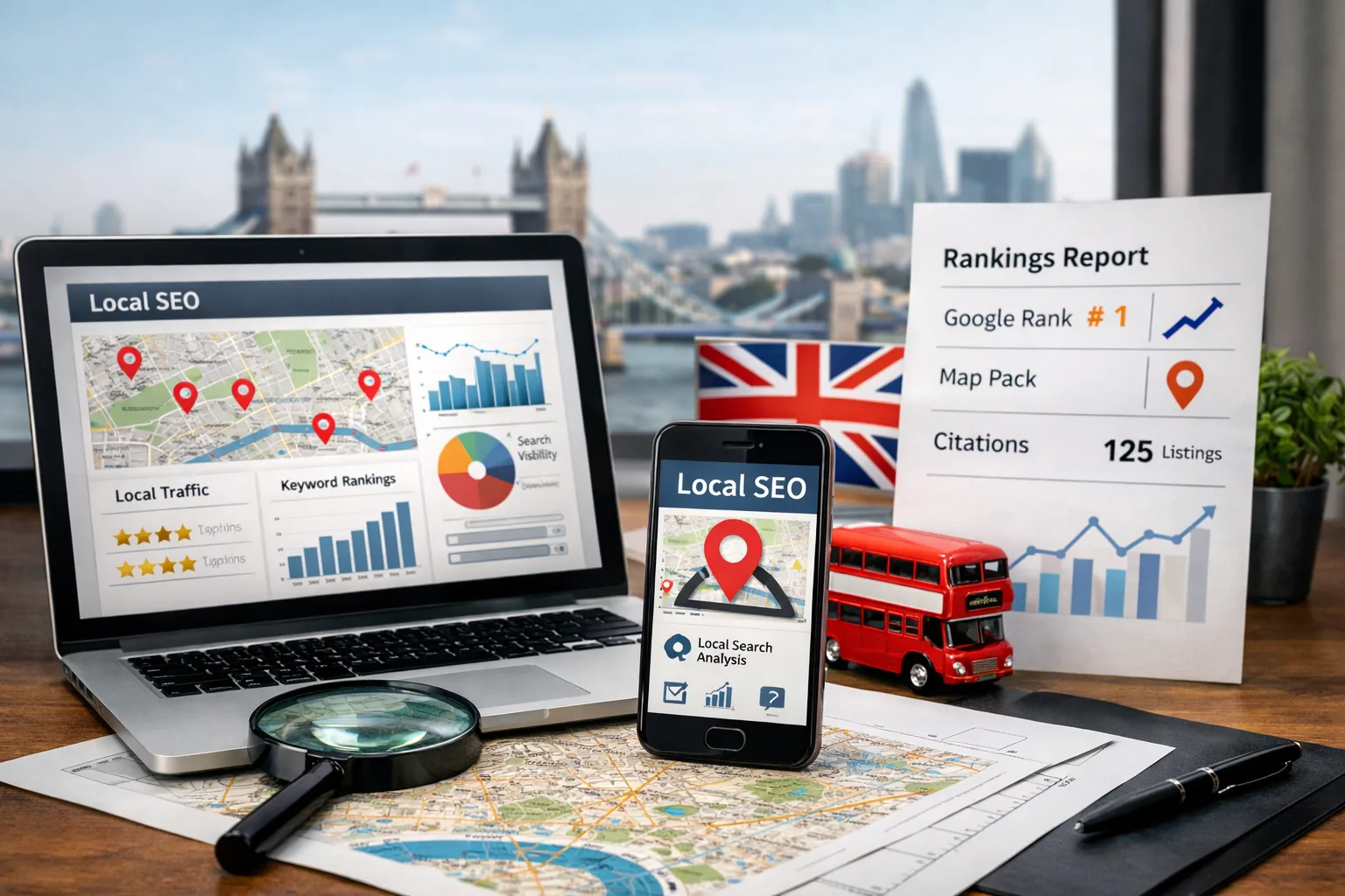 How to Track Local SEO Metrics in London