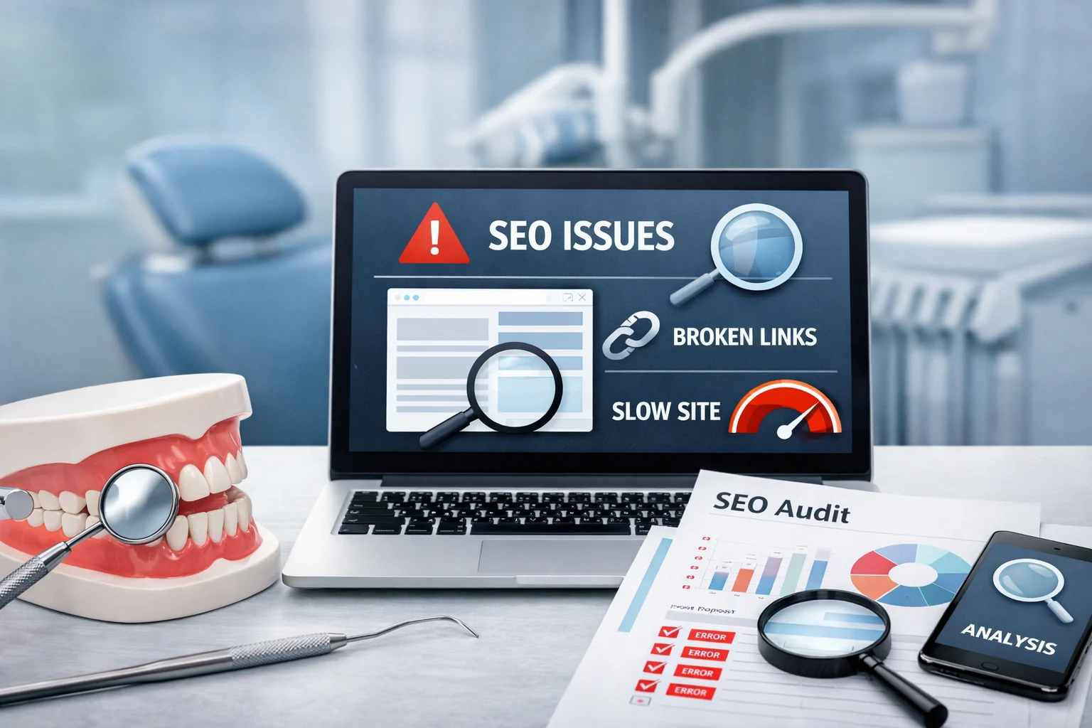 How to Identify and Fix Technical SEO Issues on Dental Websites