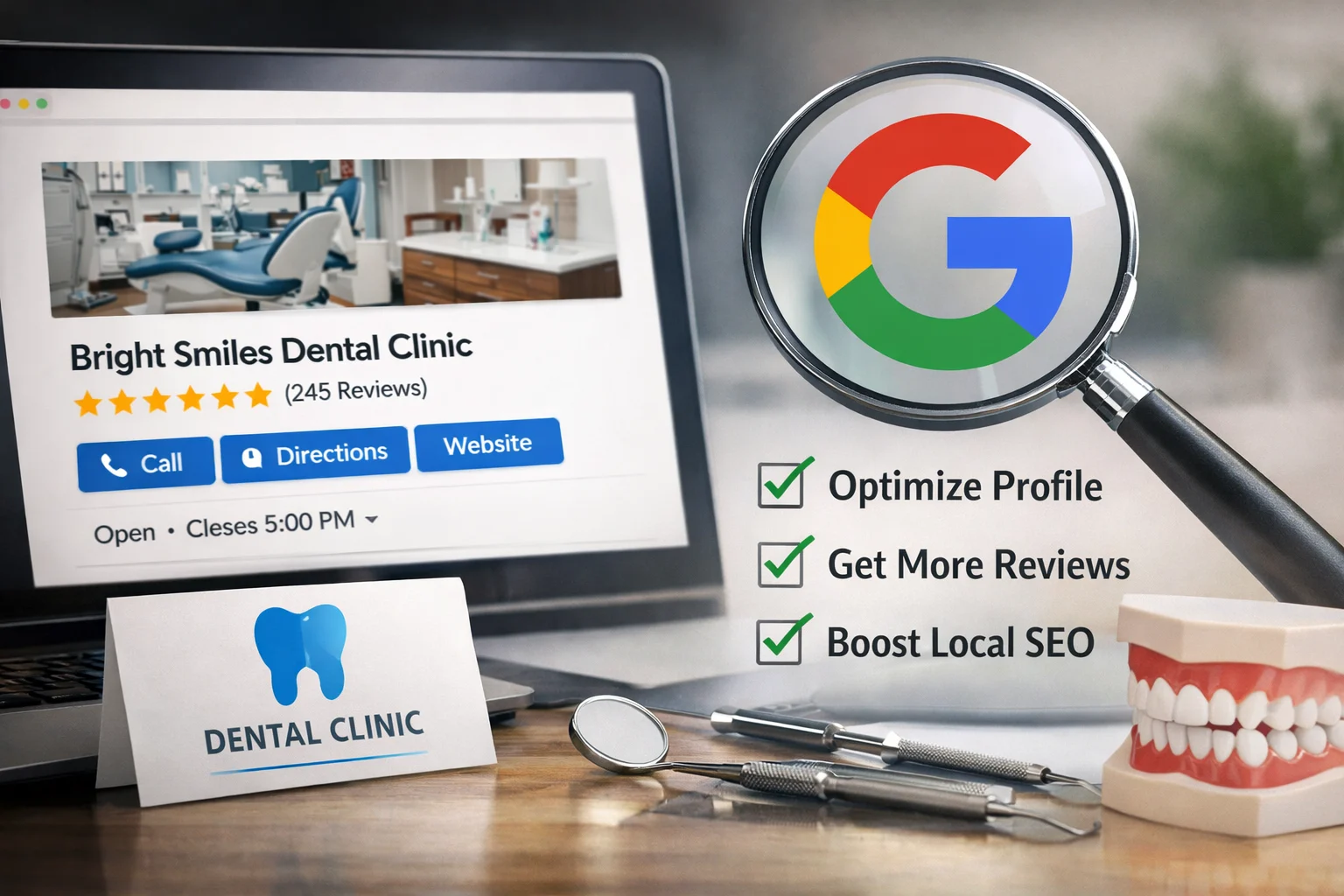 Google Business Profile Strategies for Dentists