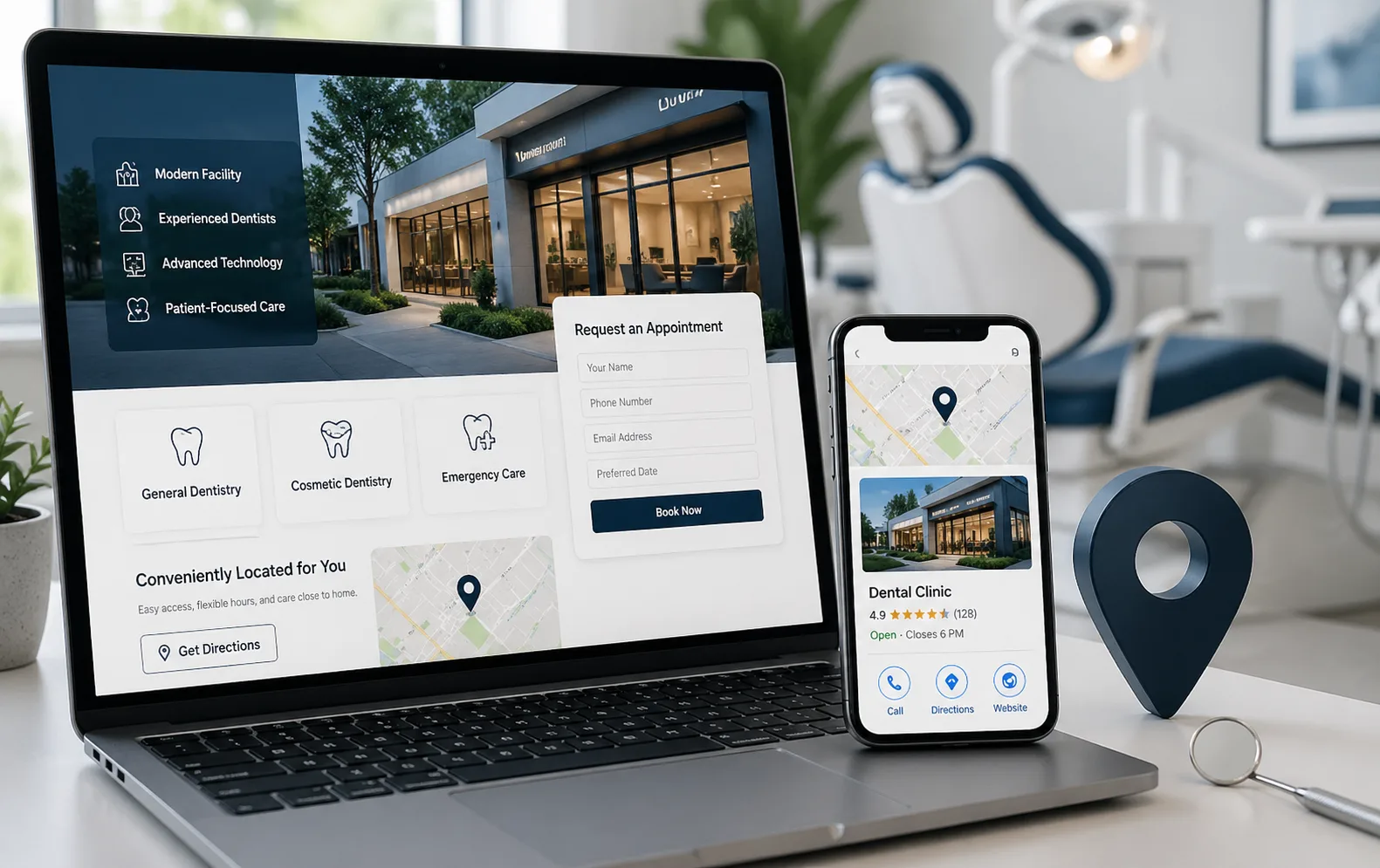 How to Design Location-Based Dental Pages That Convert Patients
