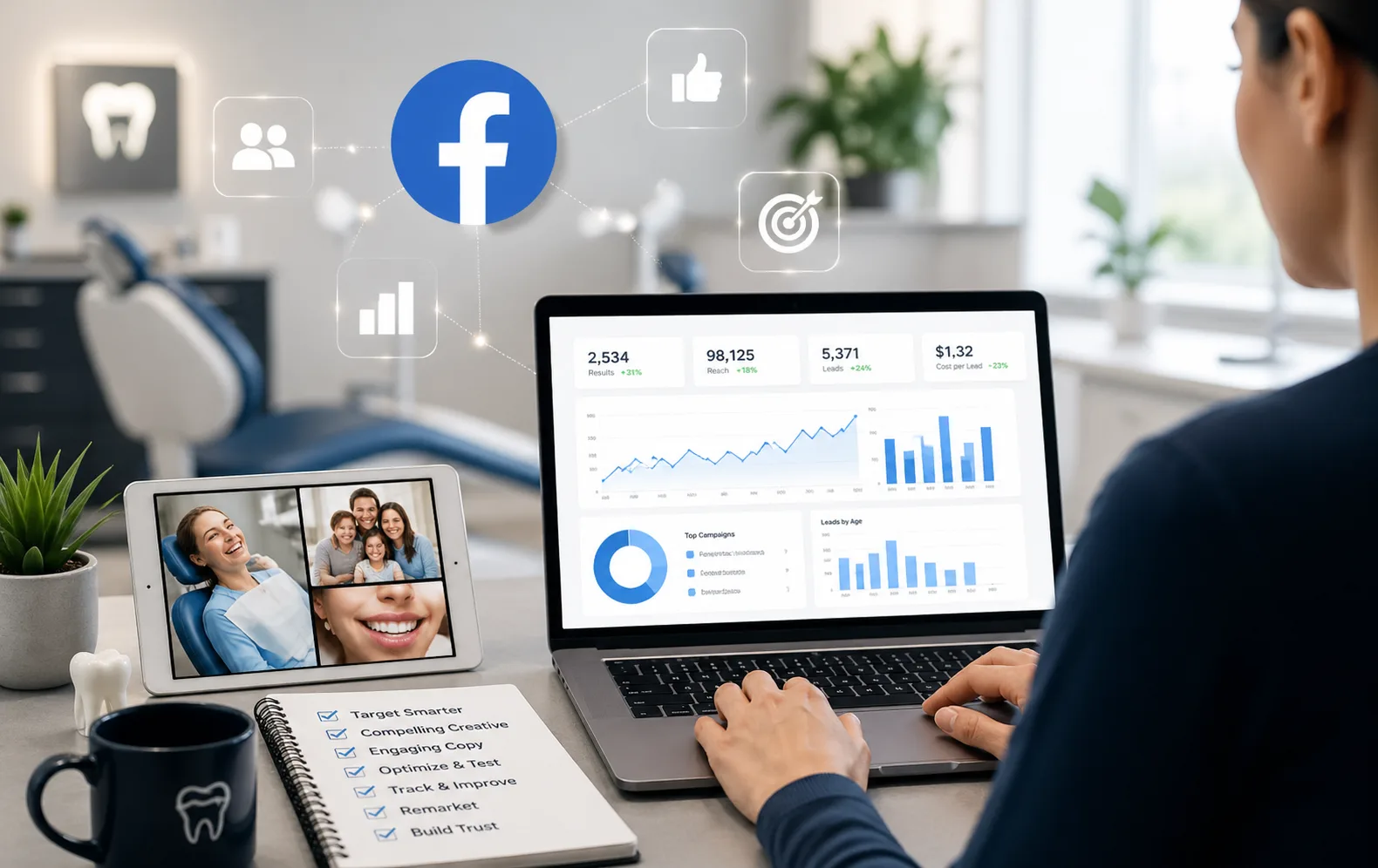 7 Ways DSOs and Dental Groups Can Improve Facebook Ad Performance