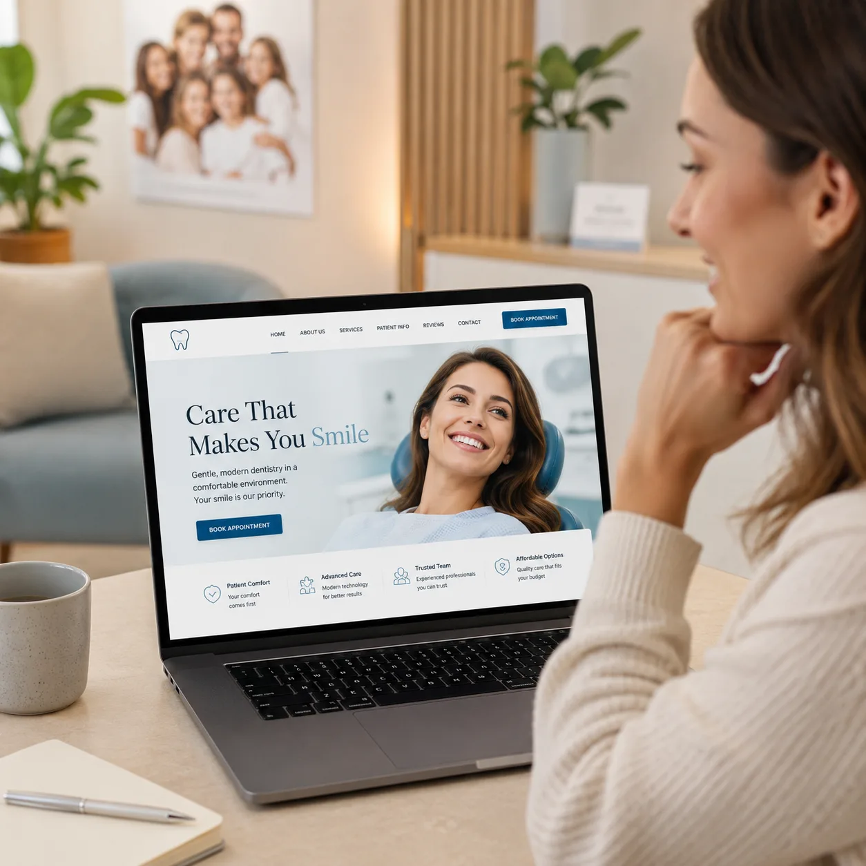 How Emotive Website Design Helps Dental Practices Convert More Patients