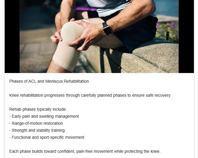 phases of acl GBP post