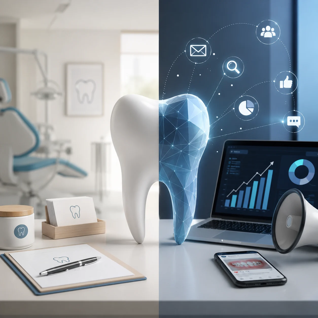 Branding vs. Marketing for Dental Practices: What's the Difference?