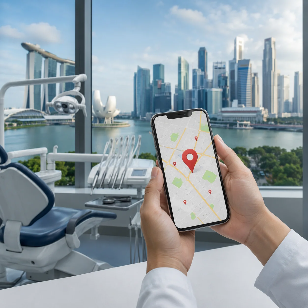 Local SEO Strategies for Dentists in Singapore to Rank Higher on Google Maps