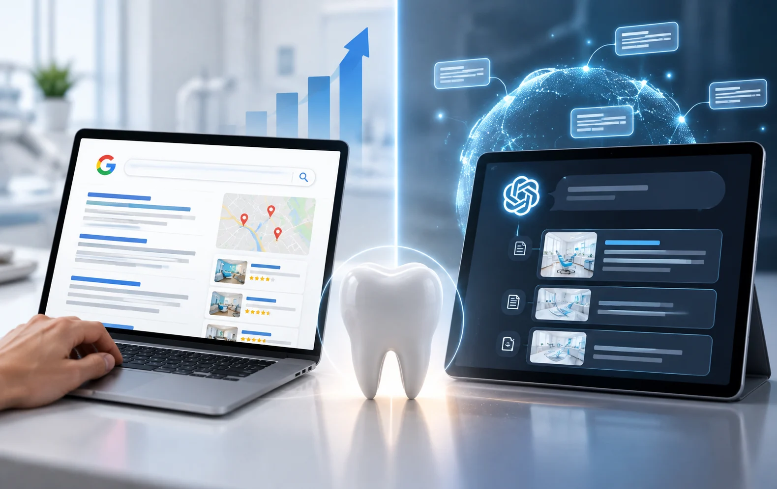 Google Rankings vs. AI Citations: Which Dental Visibility Metric Matters More?