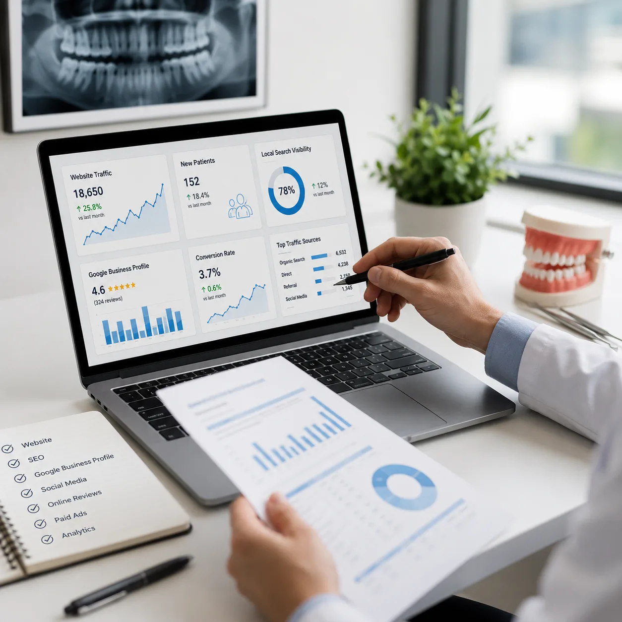 How to Conduct a Dental Marketing Audit: Key Steps, Metrics, and Benefits