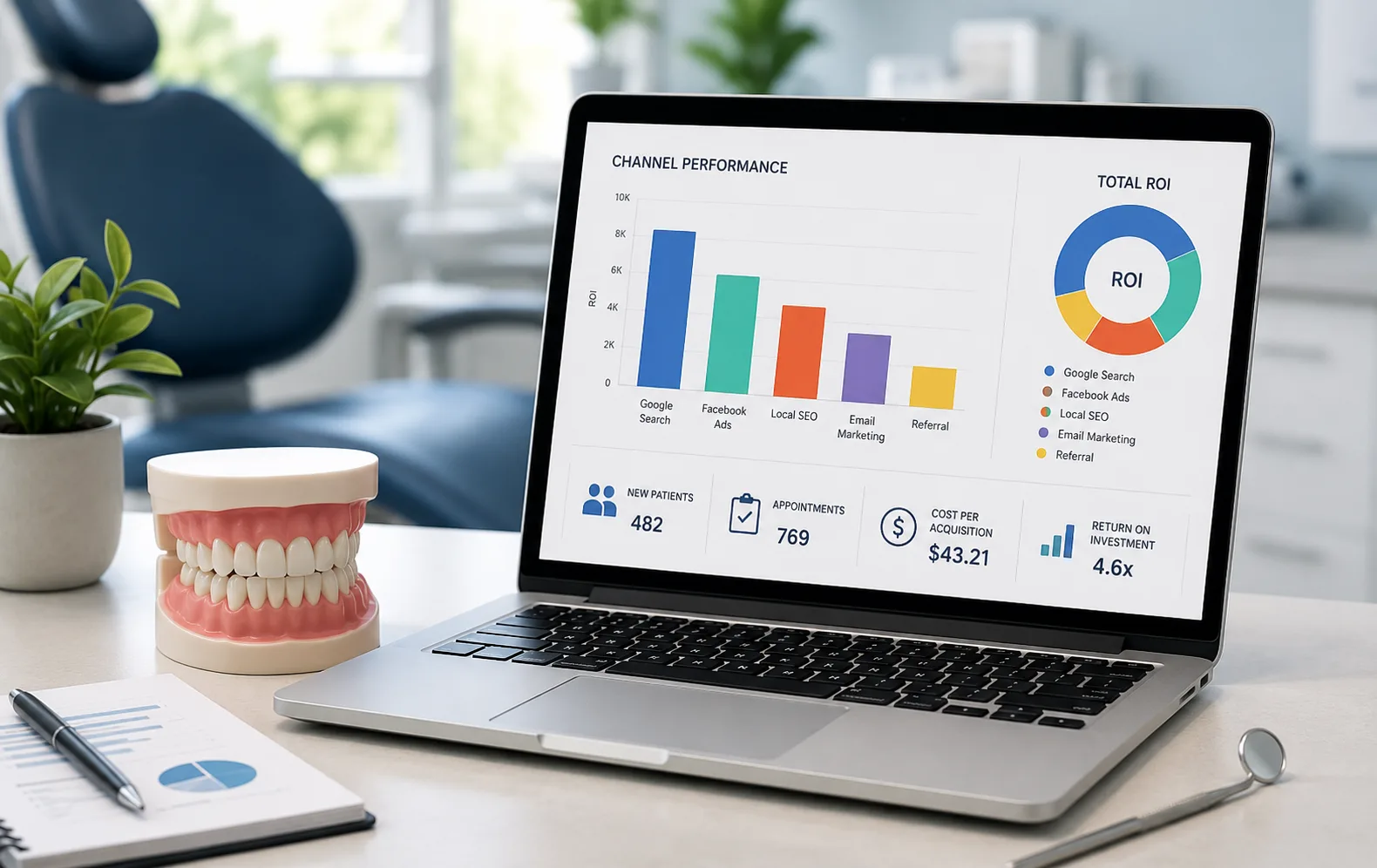 What Marketing Channels Give Dentists the Best ROI?