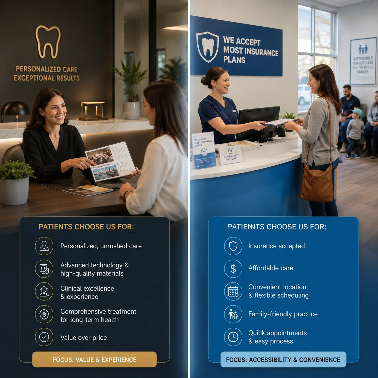 Fee-for-Service vs. Insurance-Based Dental Practice