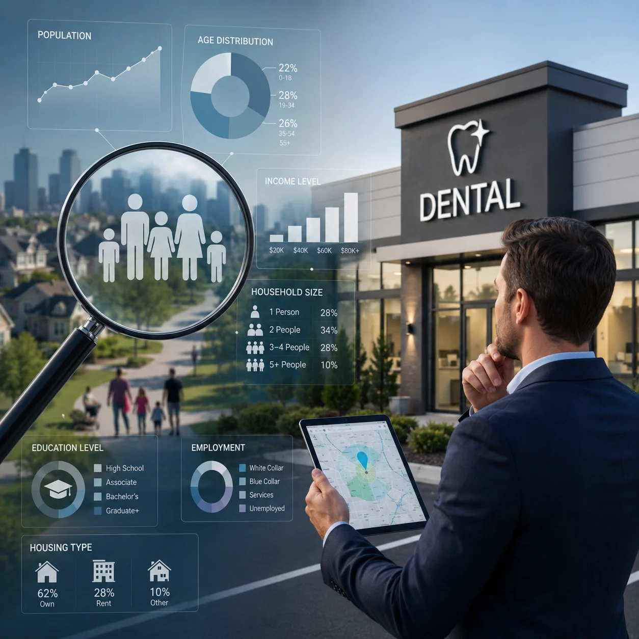 How Demographics Make or Break Your Dental Location Choice