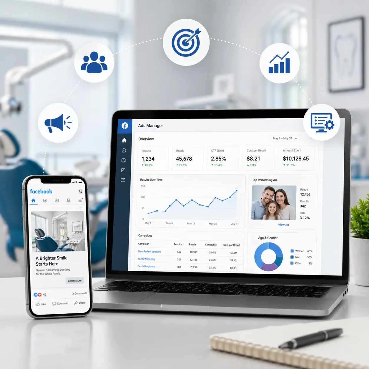 7 Ways DSOs and Dental Groups Can Improve Facebook Ad Performance