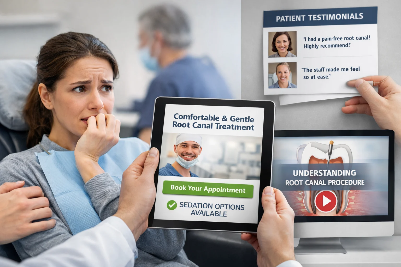 Endodontist Marketing Strategies to Attract Nervous Root Canal Patients