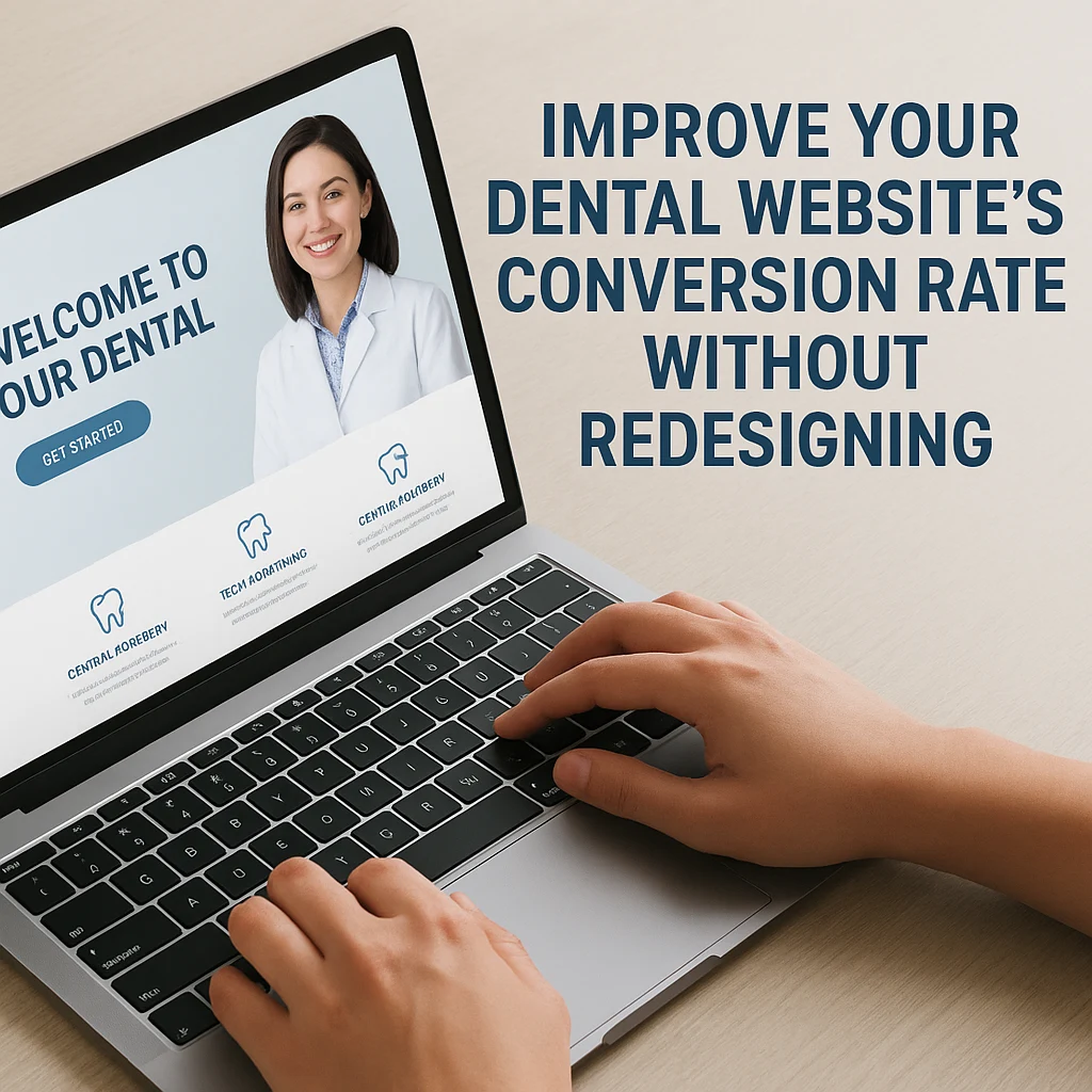 ‍How to Improve Your Dental Website’s Conversion Rate Without Redesigning It