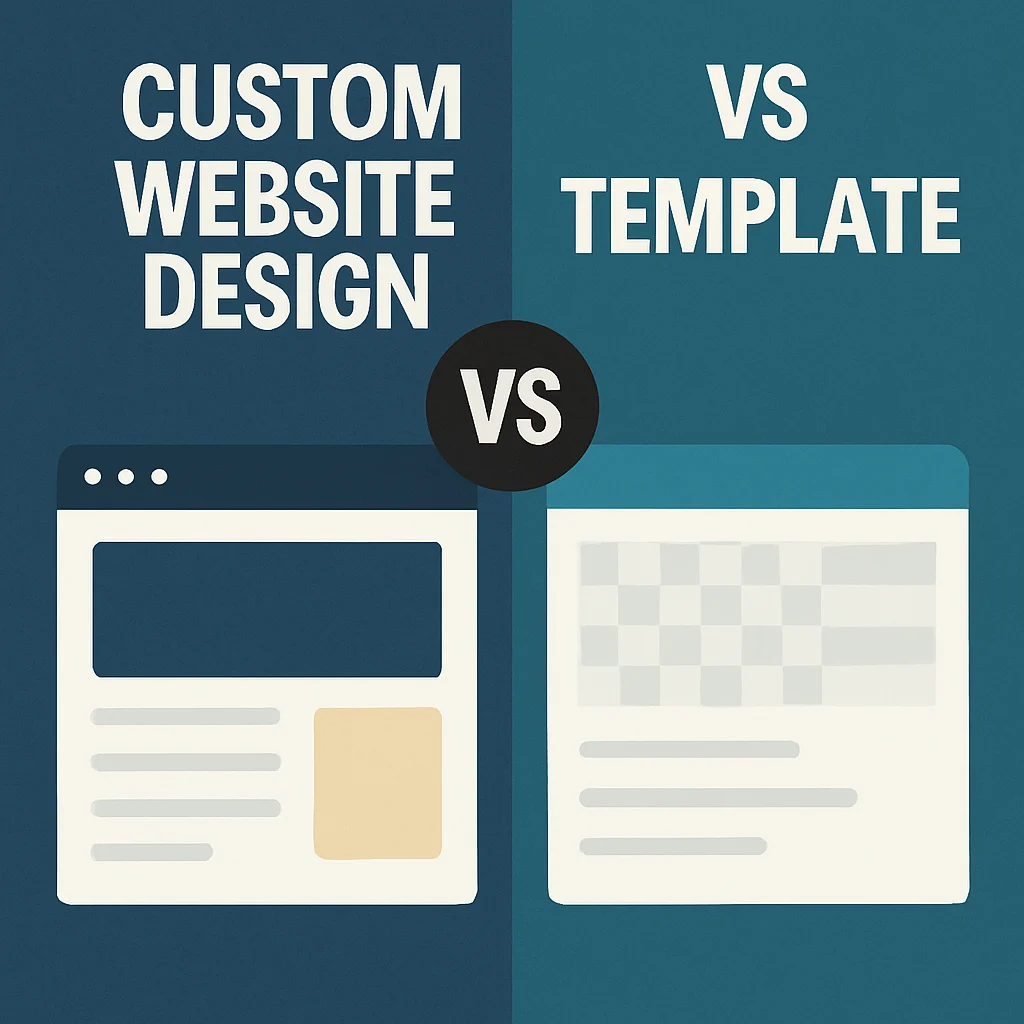 Custom Website Design vs. Template: Pros, Cons & Comparison