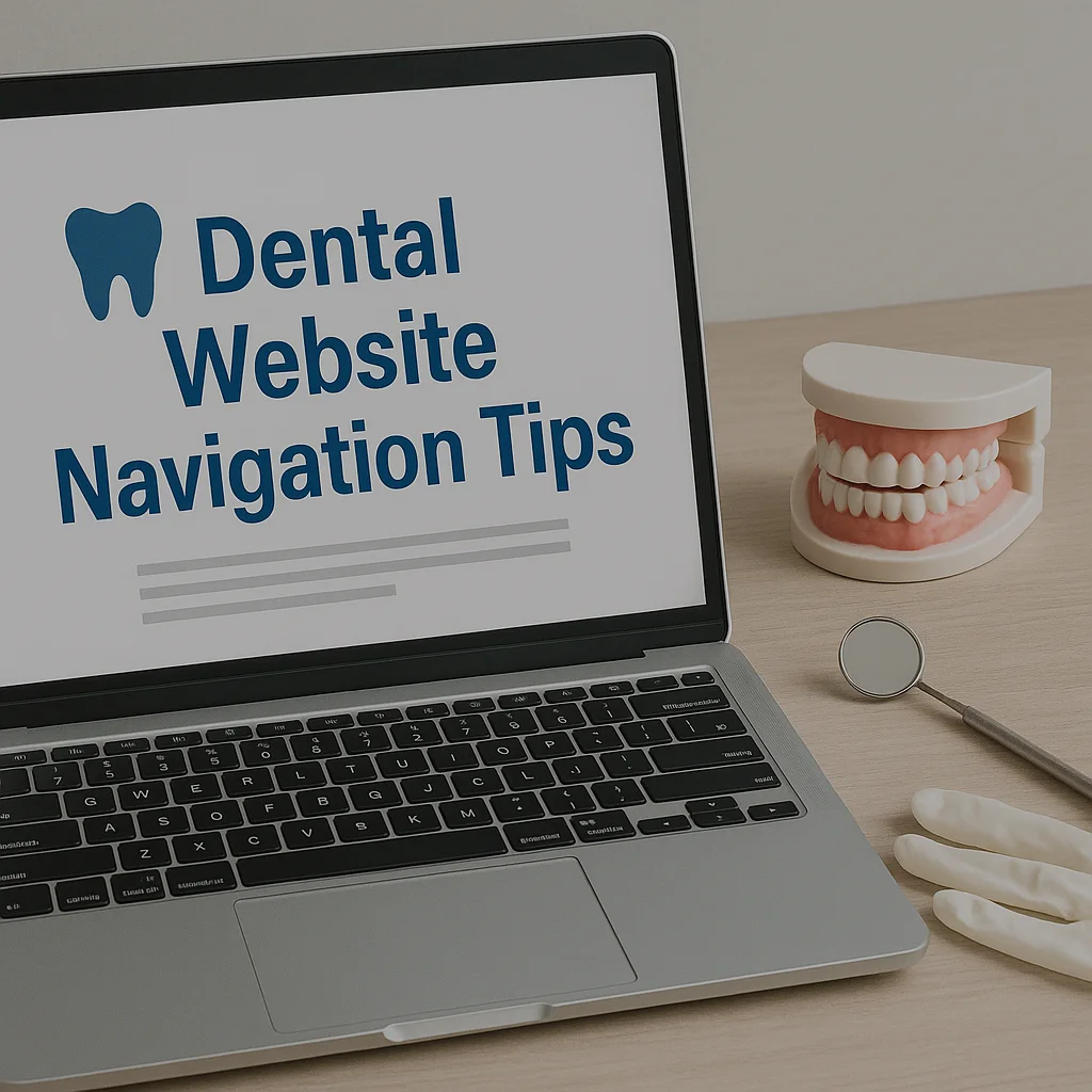 Tips to Organize Dental Website Navigation