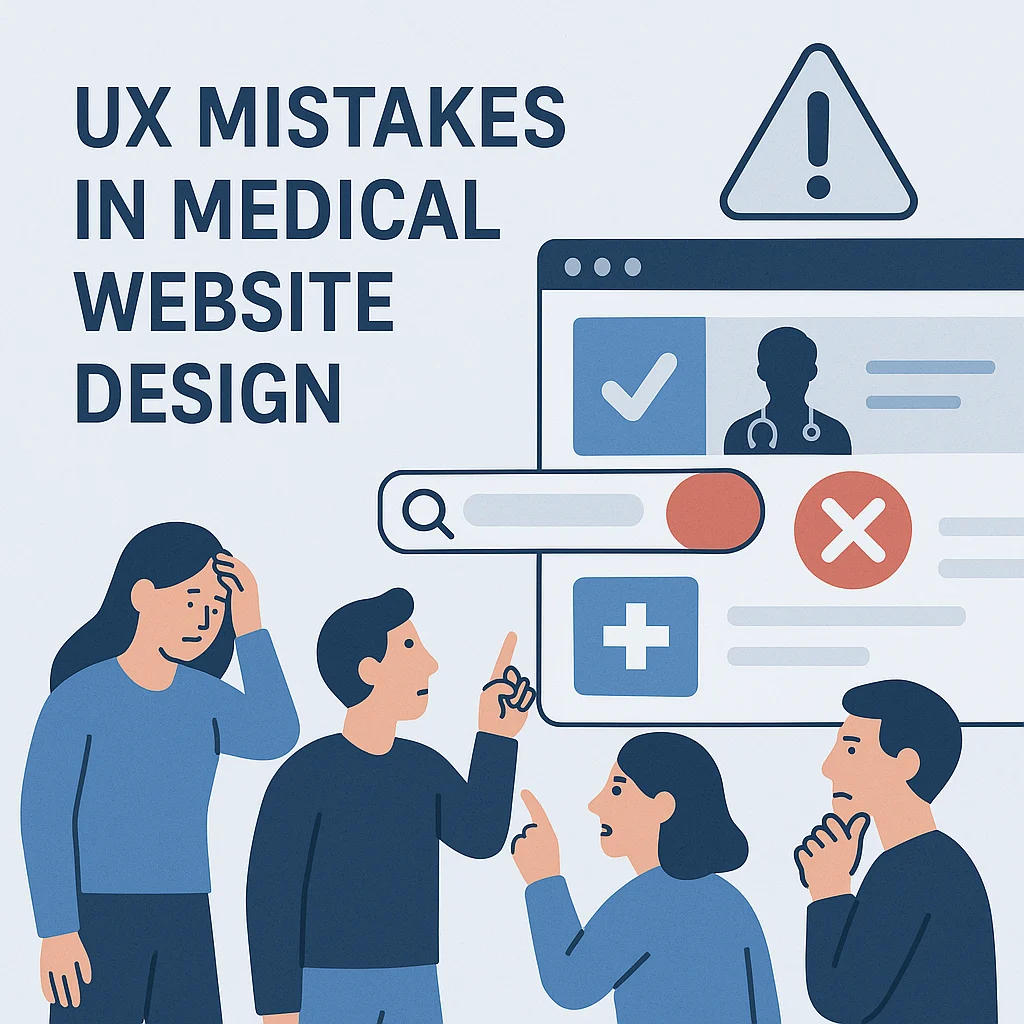 UX Mistakes in Medical Website Design