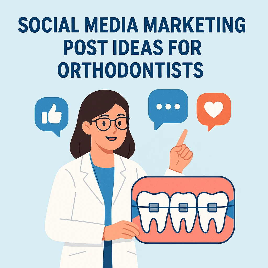 Weekly Social Media Marketing Post Ideas for Orthodontists 