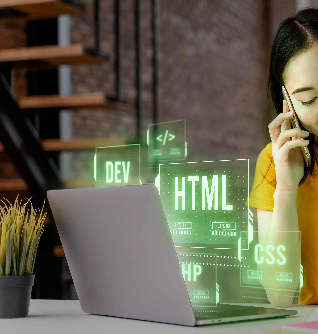 periodontist website design by a woman