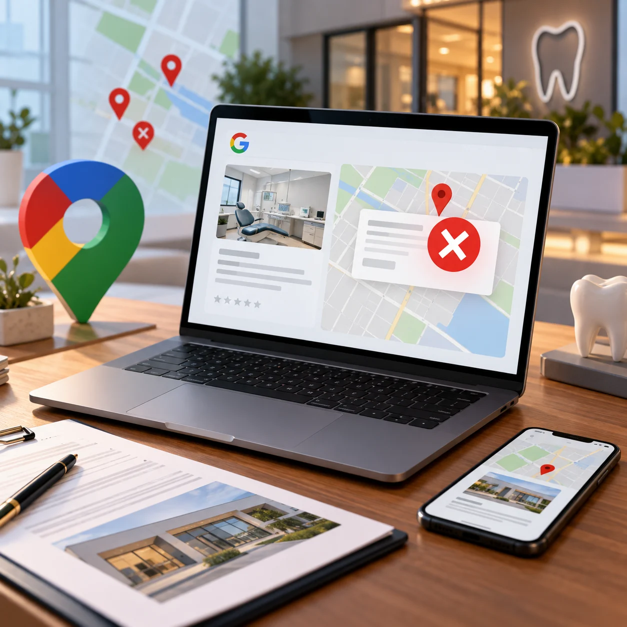 What to Do When Google Keeps Rejecting Your Dental Practice Address