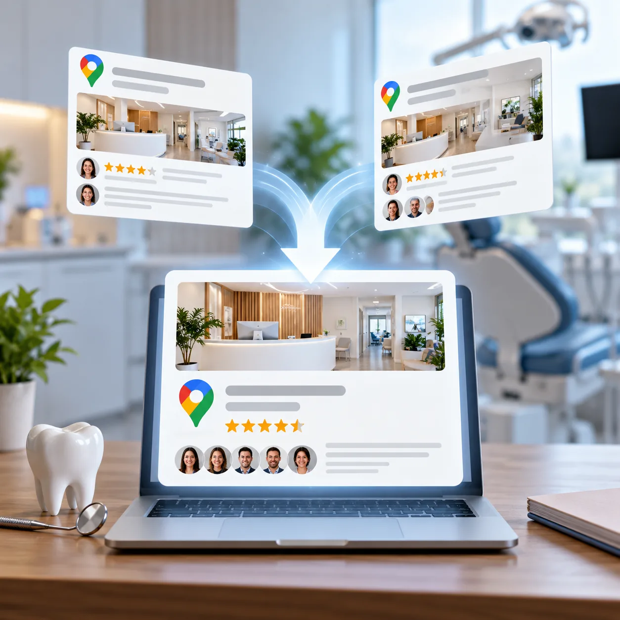 How to Merge Duplicate Google Listings Without Losing Dental Reviews