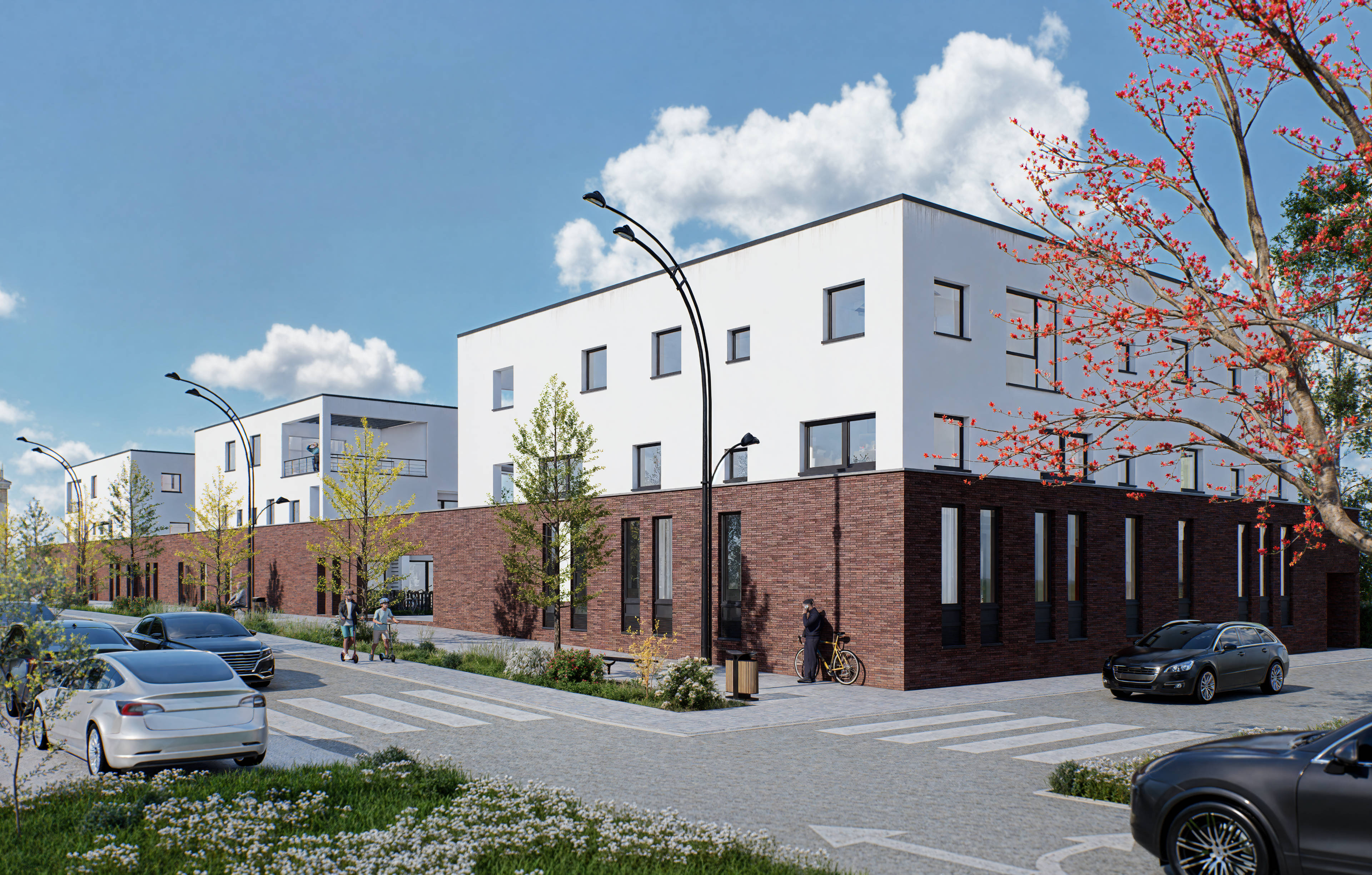 Construction d'un ensemble de 23 logements. 