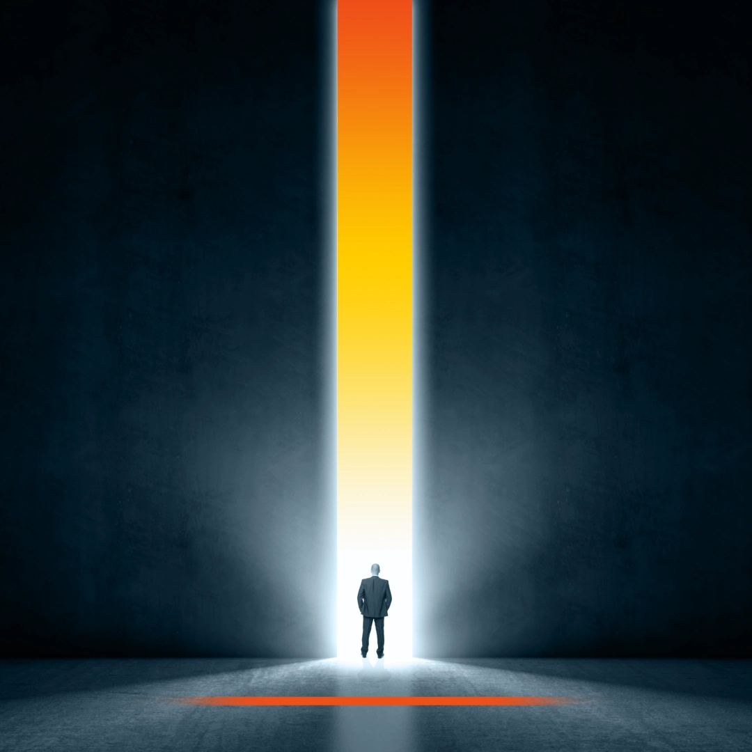 Abstract image - reimagined success
