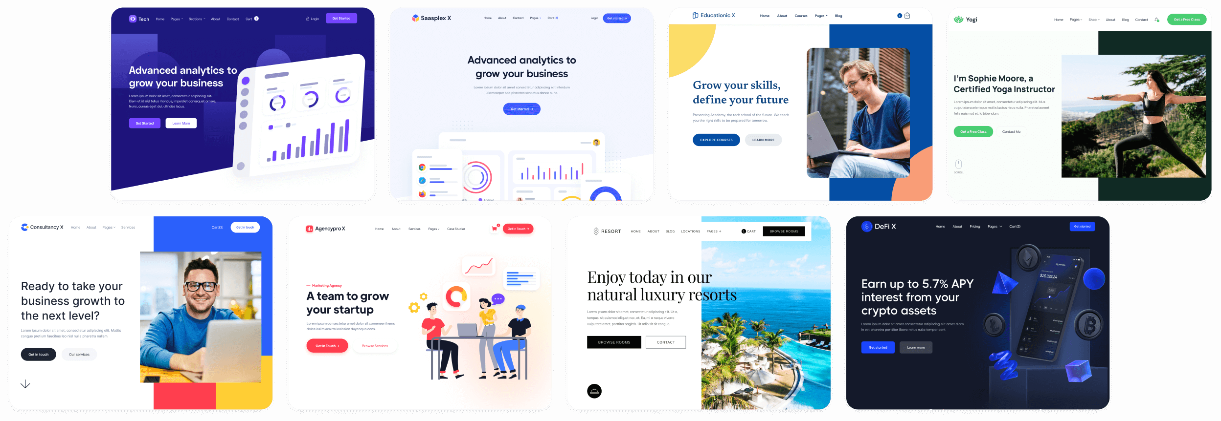 BRIX Templates - Growth Webflow Template