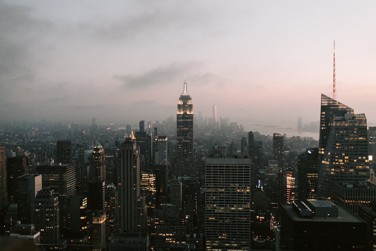 A city view of New York City