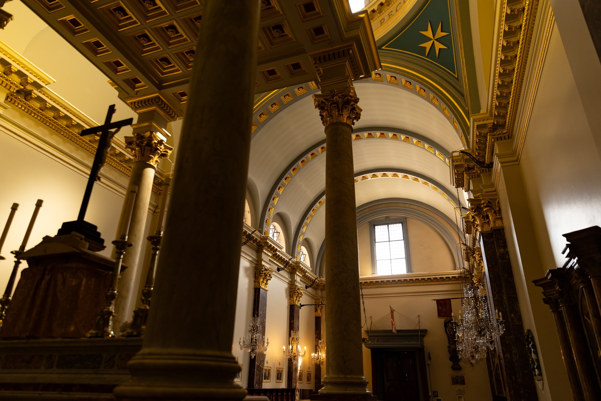 Candlelight Concert at St John's Hospice, featuring festive music in the historic Grade II listed chapel.