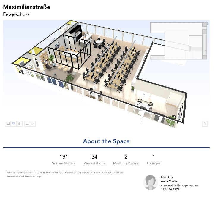 Real Estate Listing Page