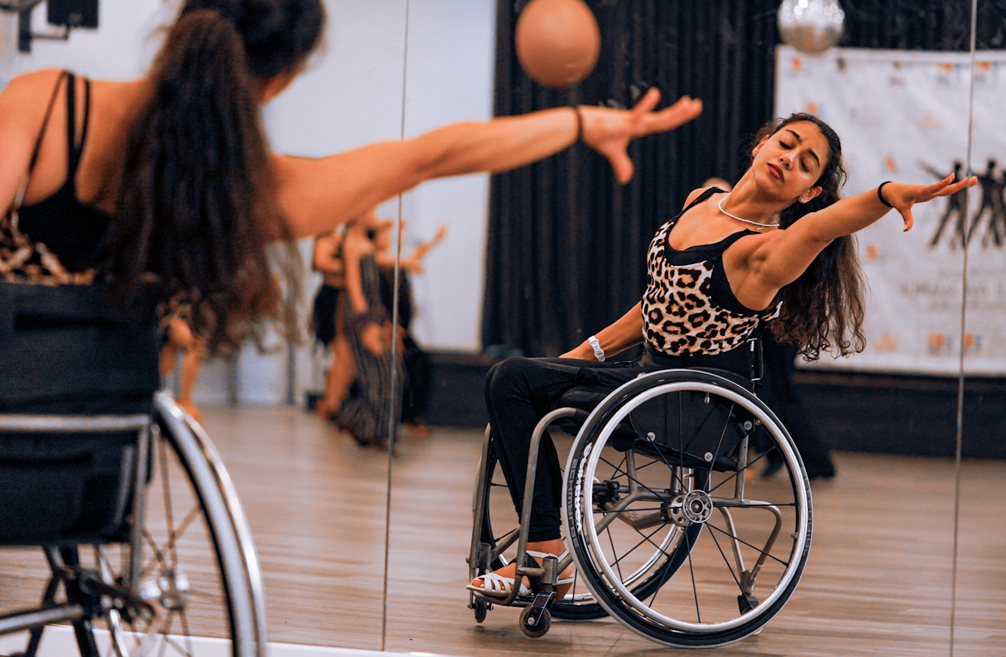 Tomer Margalit Paralympian dancer training