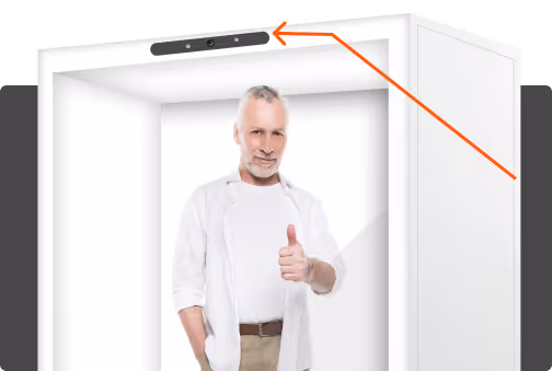 hologram box with camera