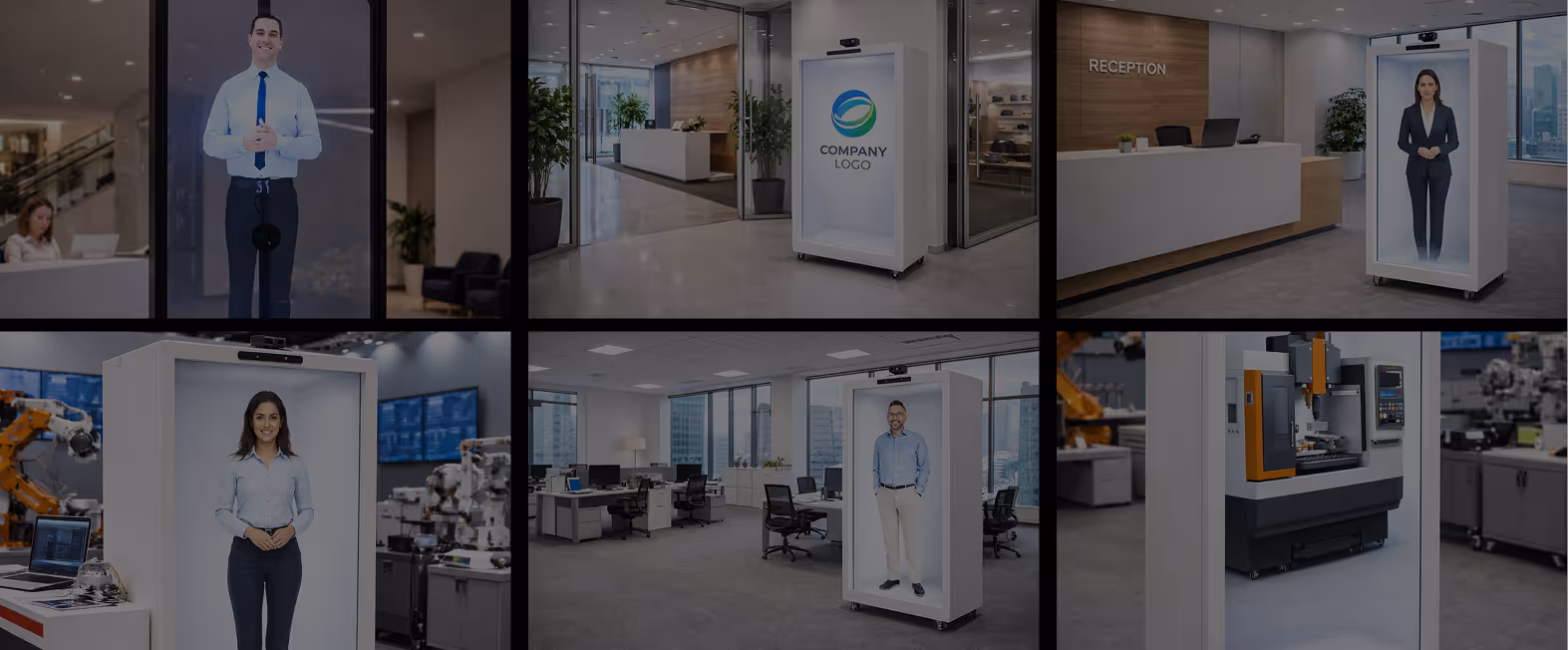 HoloBox holographic display in action