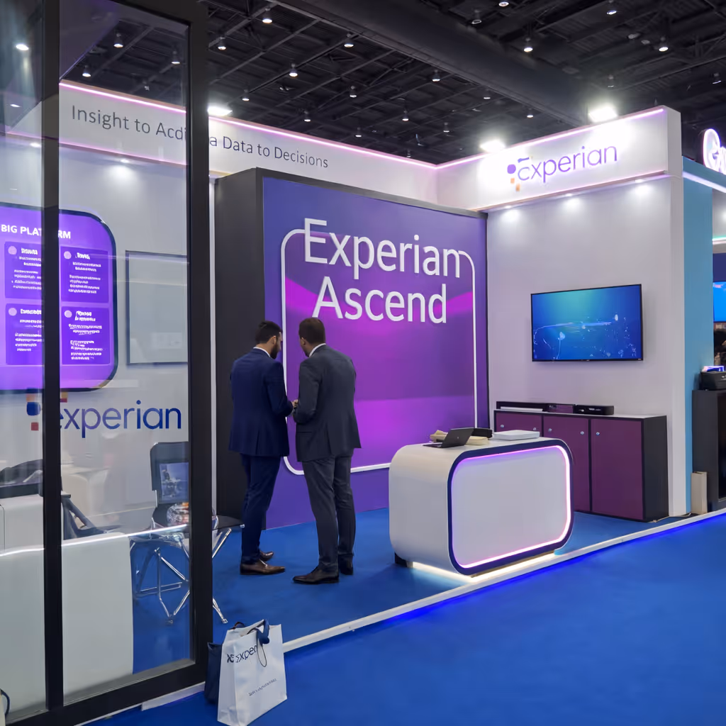 AI Booth at Experian exhibition space GFF 2025