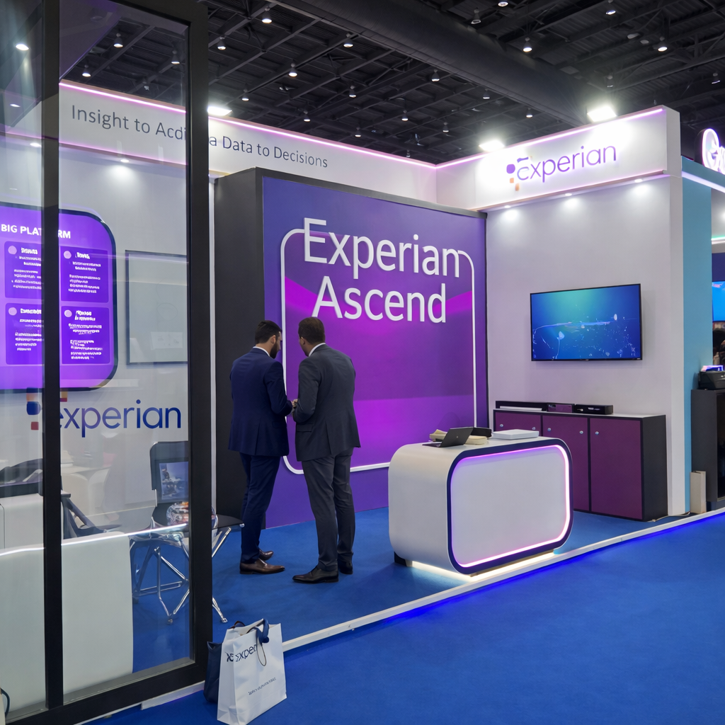 AI Booth at Experian exhibition space GFF 2025