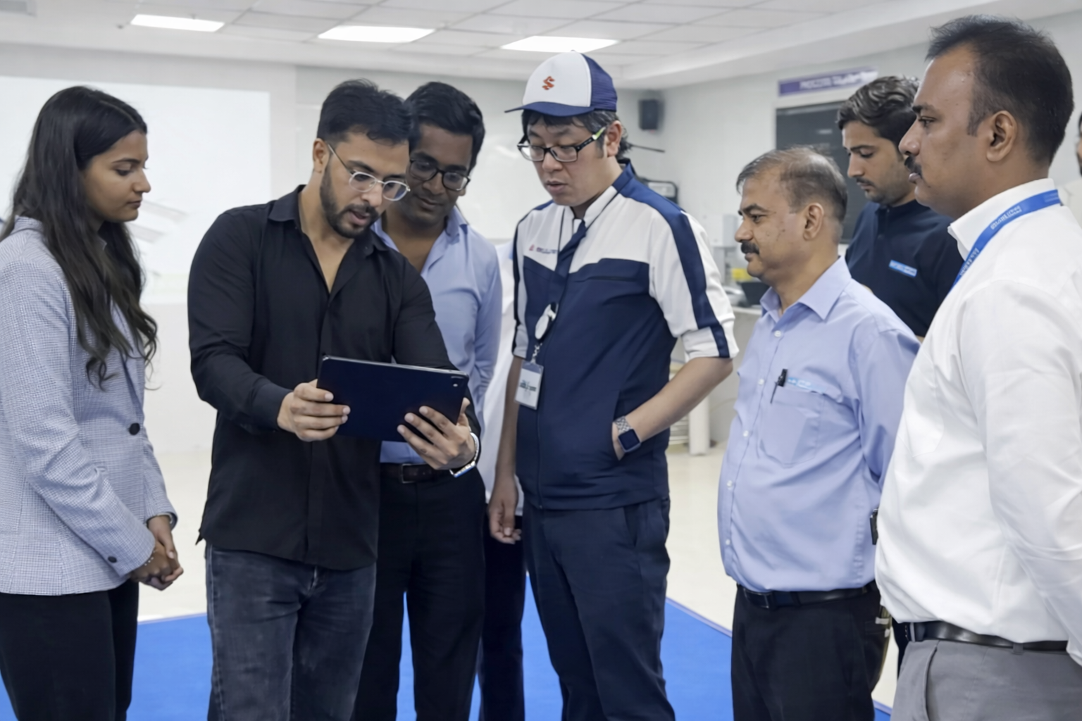 Augmented reality experience during Smart Dojo event