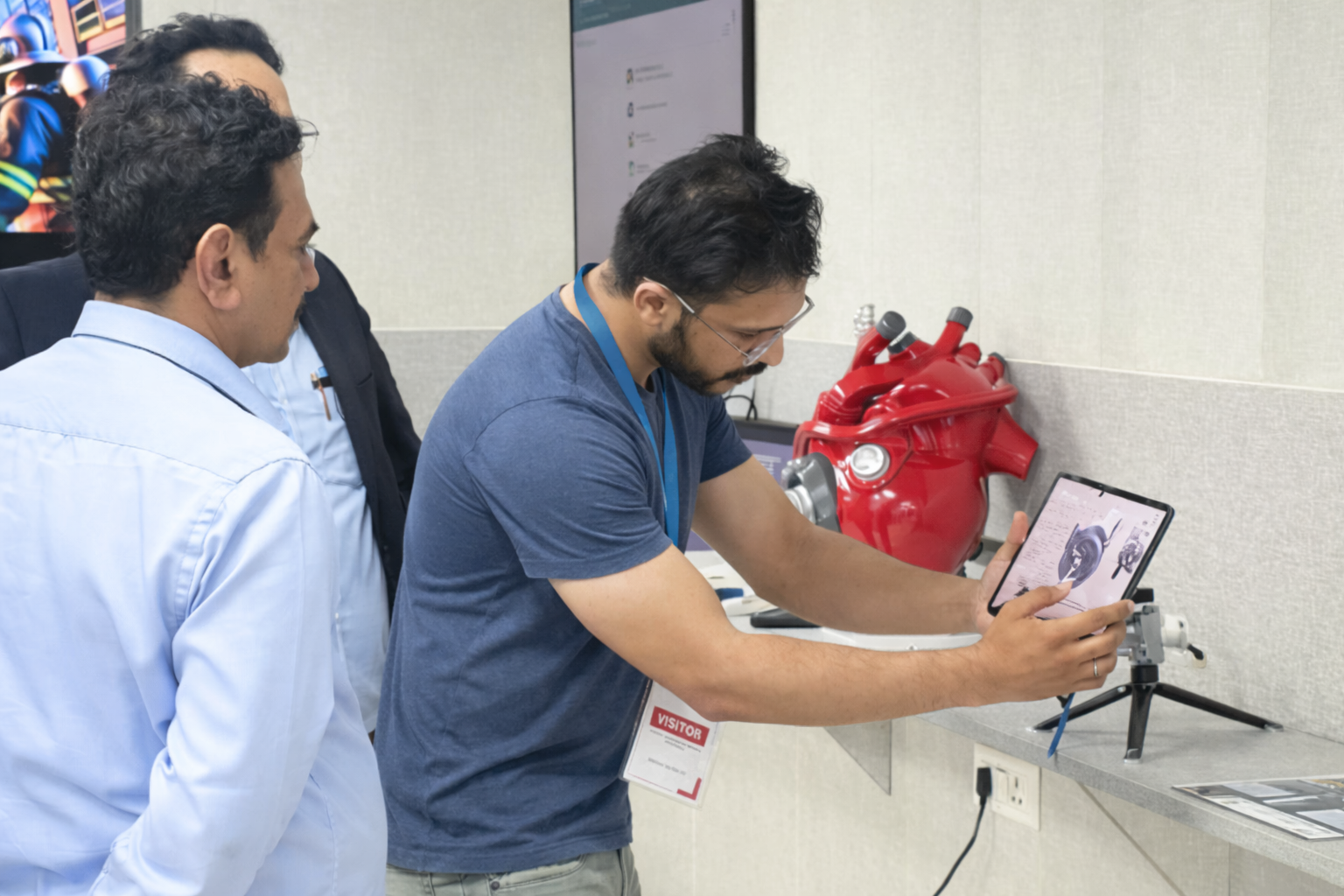 AR technology in action during transformed training program