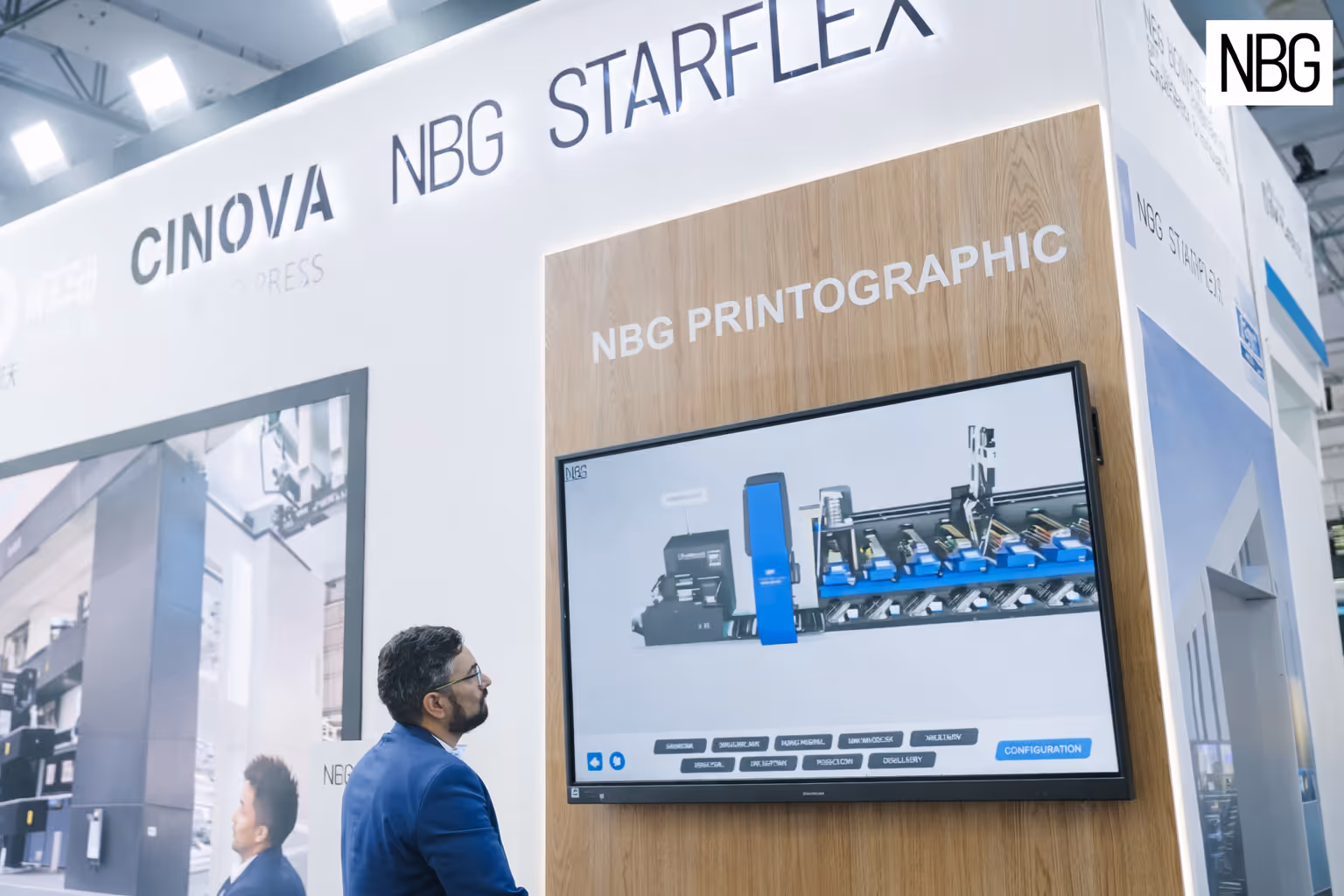 Trade show booth engagement with NBG 3D configurator