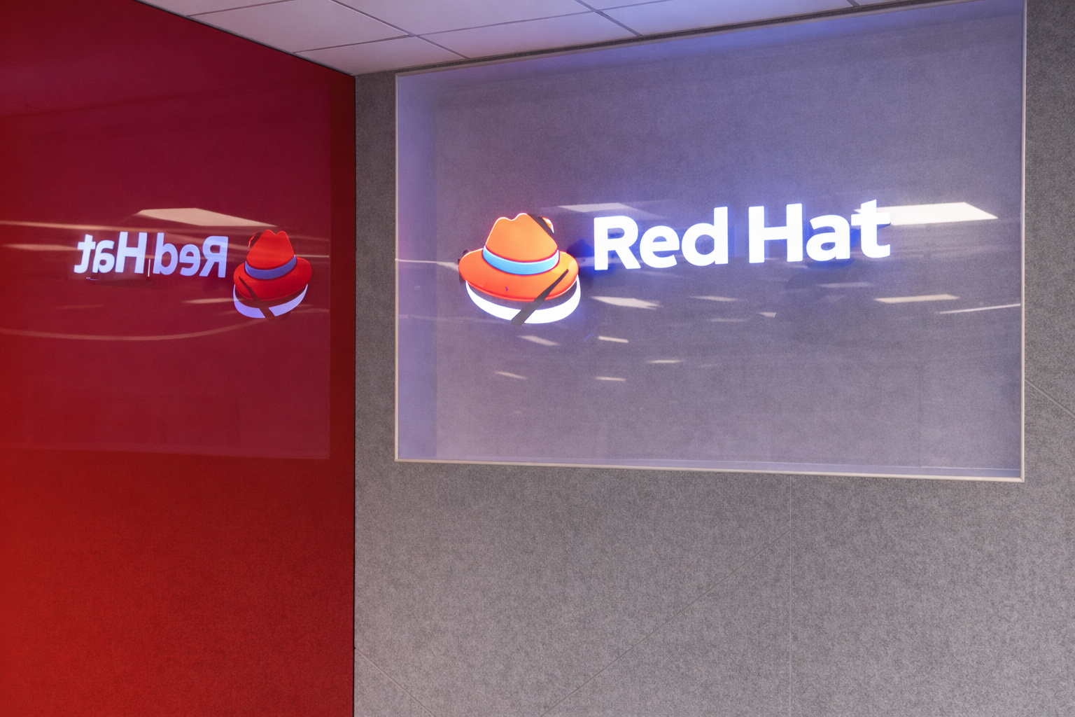 Virtual reality and holographic wall setup at IBM Experience Center Bangalore