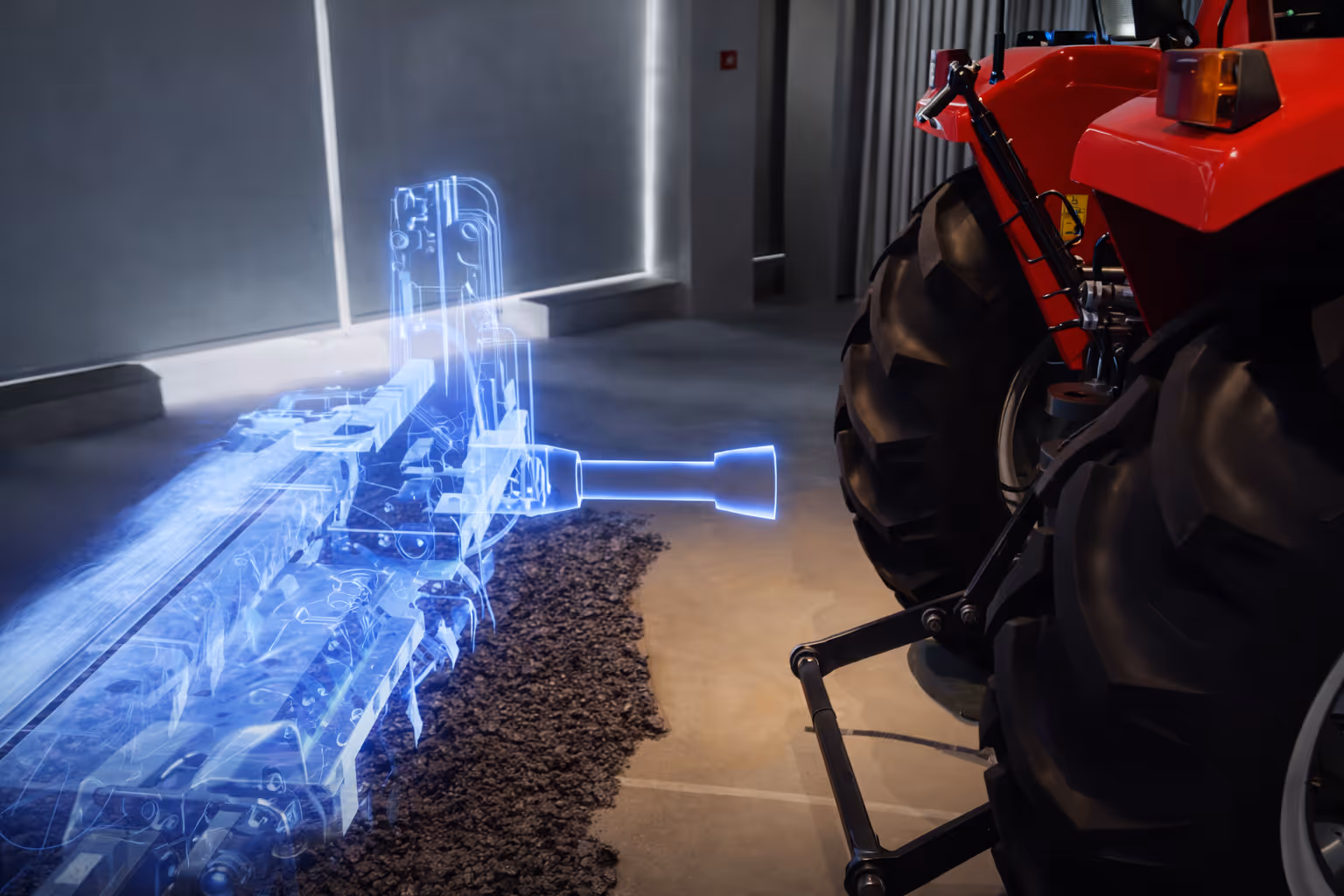 Enterprise B2B decision makers at traditional showroom struggling to evaluate complex product