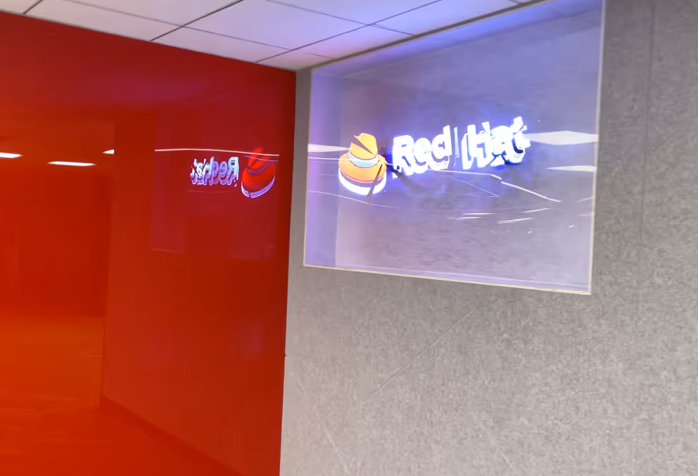 Interactive touchscreen display for holographic content management