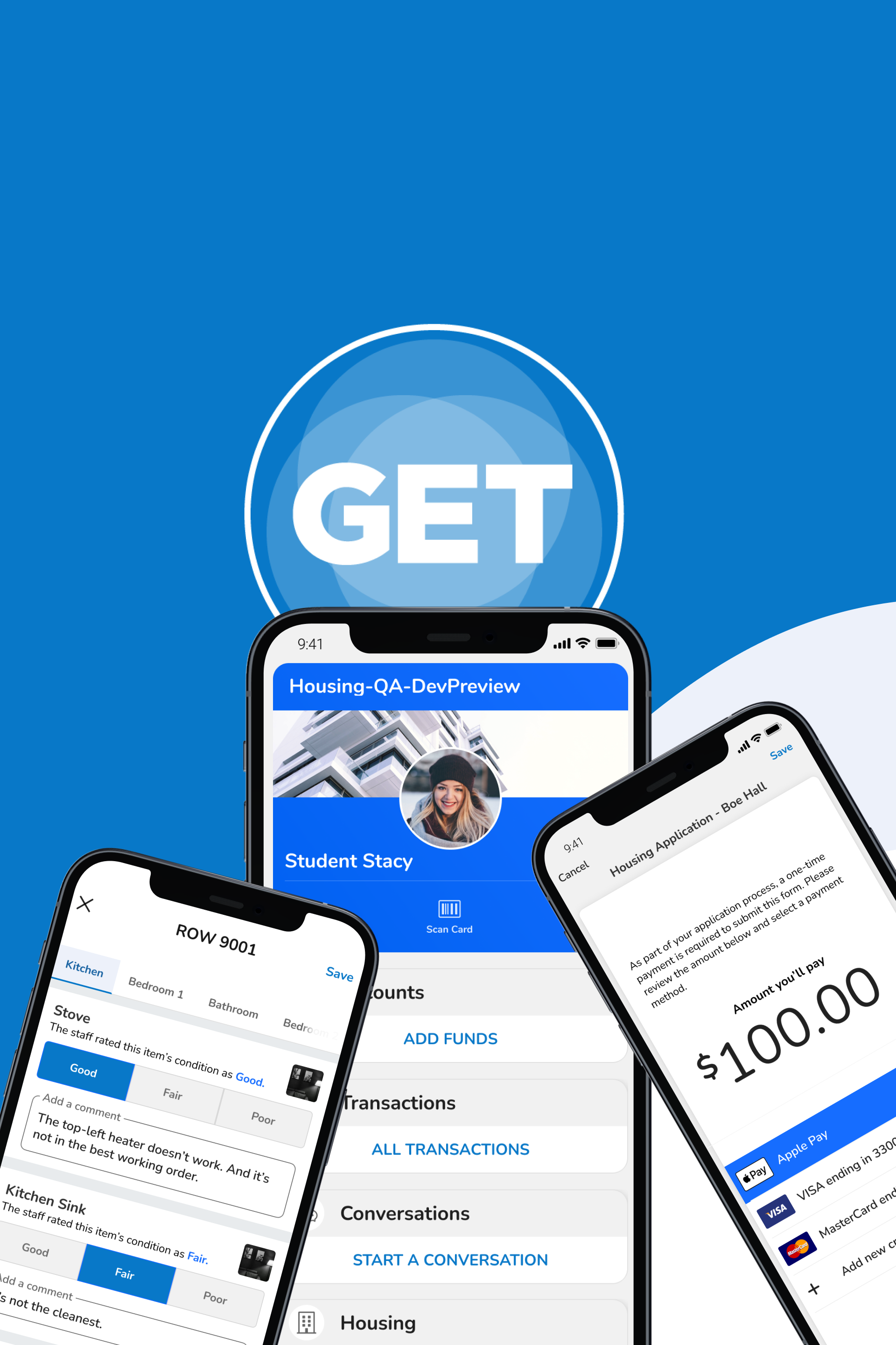 Get Mobile App Phone Demo Image.