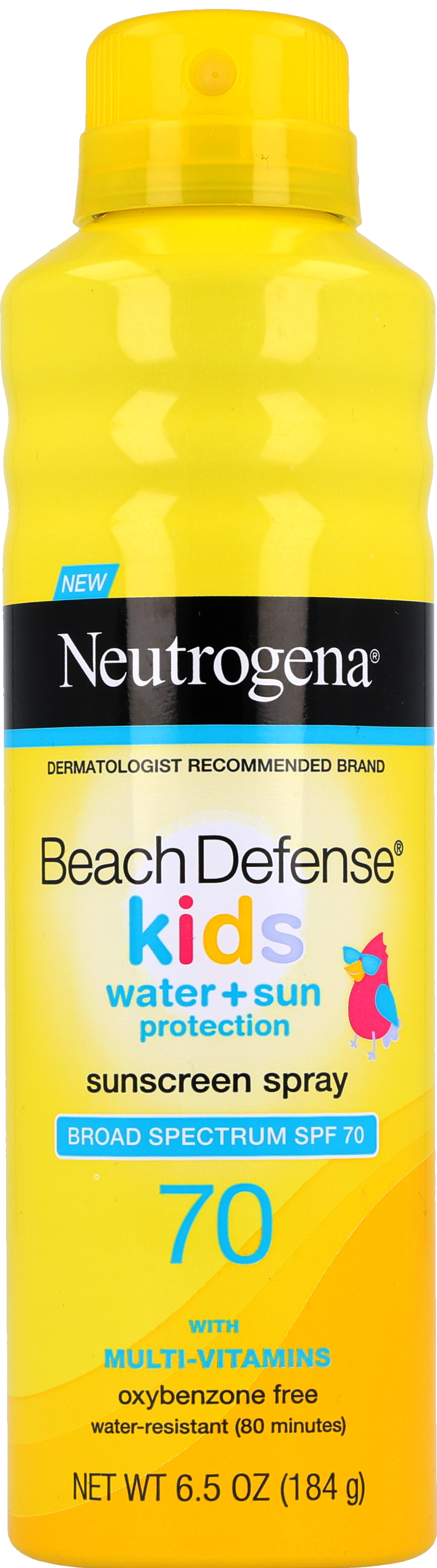 Neutrogena® Beach Defense™ Kids Water + Sun Protection Sunscreen Spray SPF 70