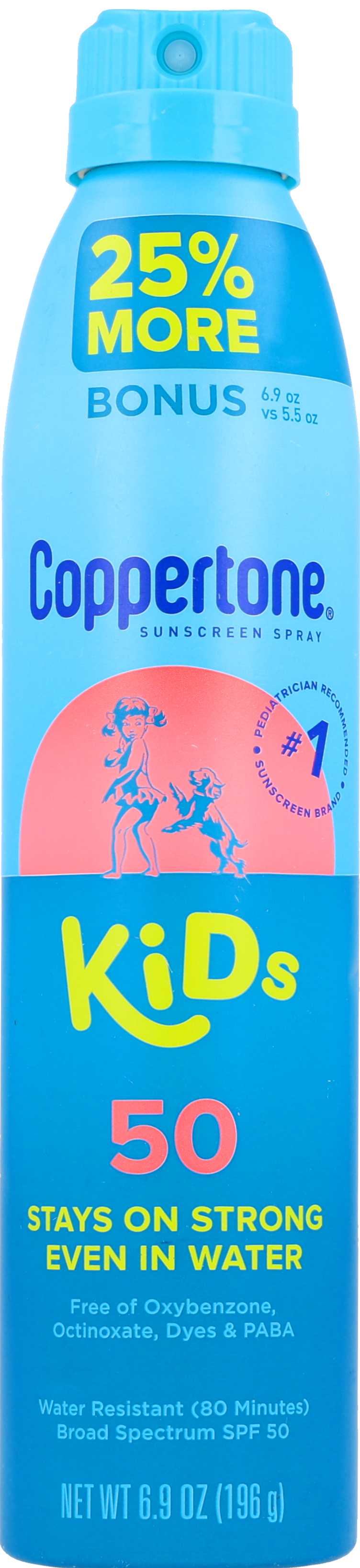 Coppertone® Kids Sunscreen Spray SPF 50