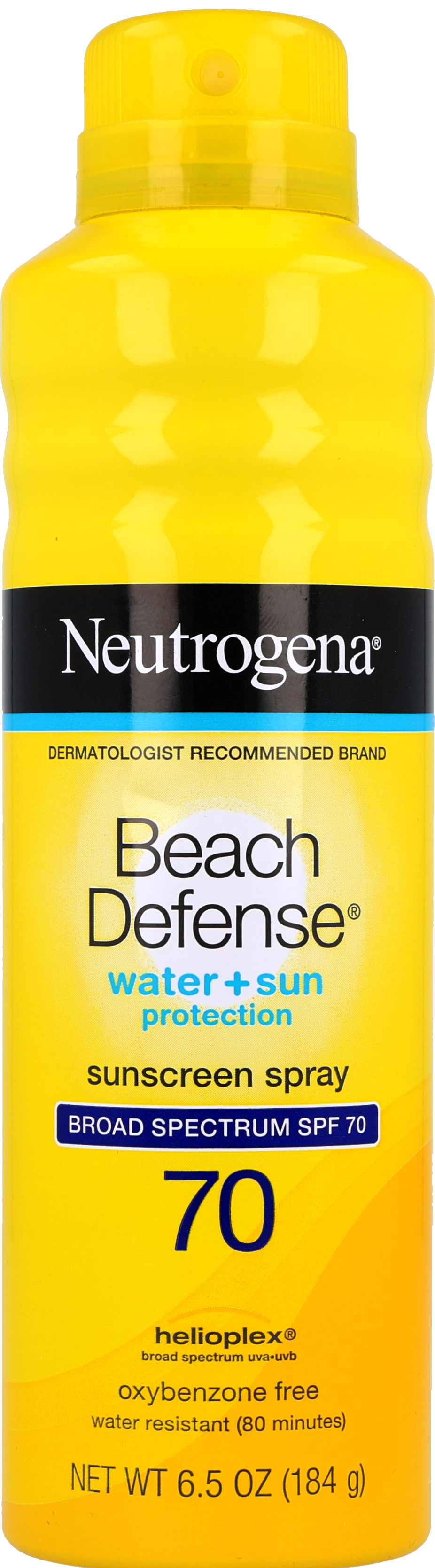 Neutrogena® Beach Defense Water + Sun Protection Sunscreen Spray SPF 70
